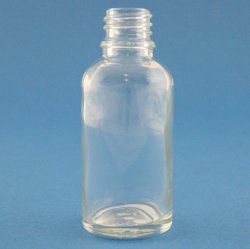 30ml Dropper Bottle Clear Glass with 18mm Neck